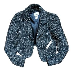 NWT YaYa Houndstooth Blazer (M)